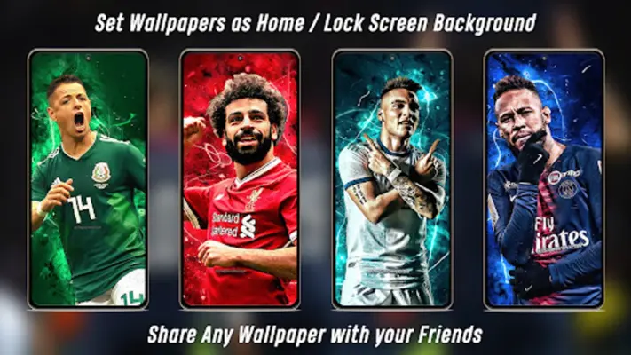 Football Wallpaper HD 4K android App screenshot 1